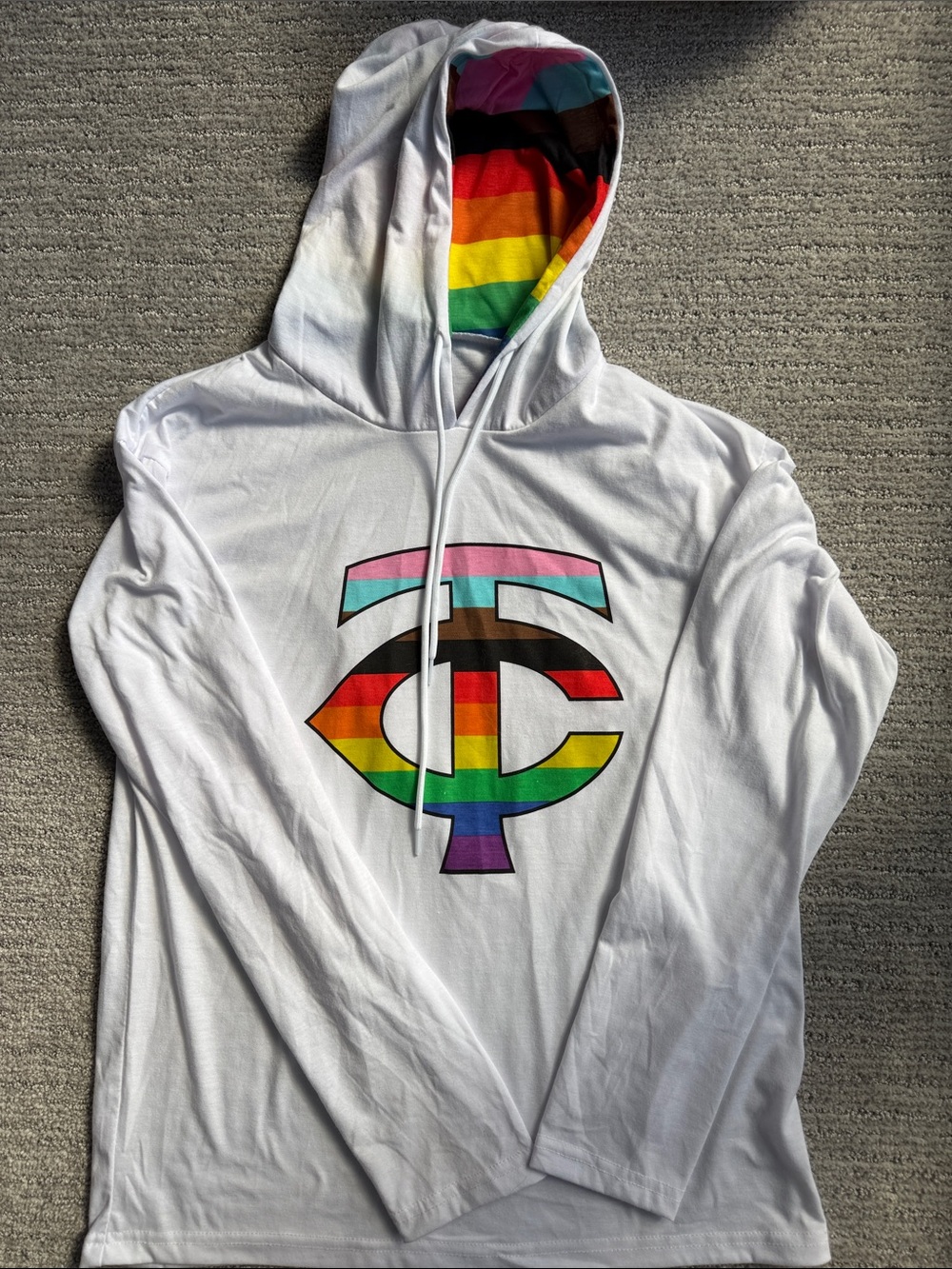 MN Twins Lightweight Pride Hoodie